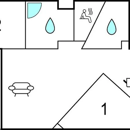 Priwallpromenade 2, Whg 10 アパート